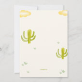 First Rodeo Einladung (Rückseite)