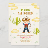 First Rodeo Einladung (Vorne/Hinten)