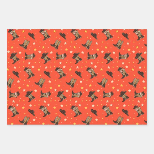 First Rodeo Geschenkpapier Set (Vorderseite 2)