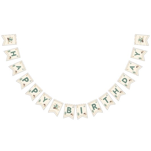 First Rodeo Happy Birthday Banner (Alle)