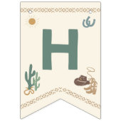 First Rodeo Happy Birthday Banner (Zweite Fahne)