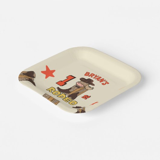 First Rodeo Pappteller (Gewinkelt)