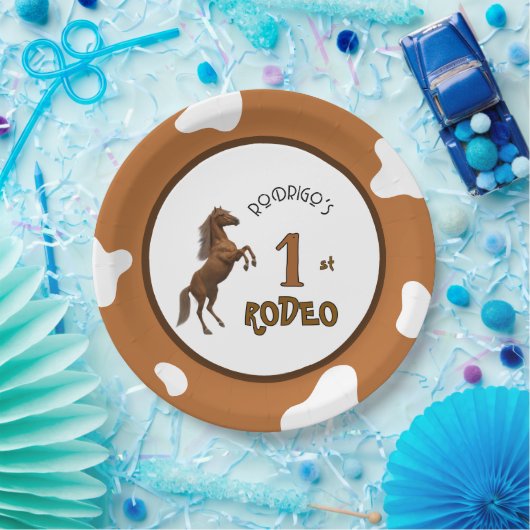 First Rodeo Pappteller (Party)