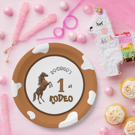 First Rodeo Pappteller (Party)