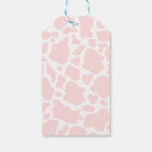 First Rodeo Pink Cowgirl Western Birthday Geschenkanhänger (Rückseite)