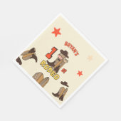 First Rodeo Serviette (Ecke)