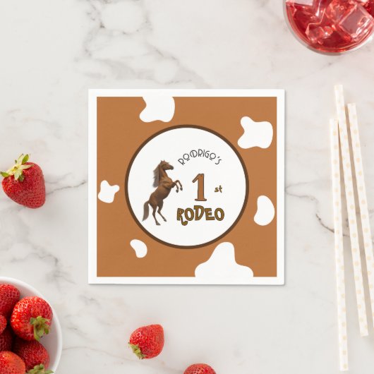First Rodeo Serviette (Beispiel)