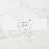 First Rodeo Wasserflaschenetikett (Einzelnes Label)