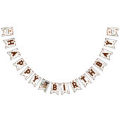 First Rodeo Western Boy 1. Happy Birthday Wimpelkette (Alle)