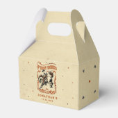 First Rodeo Western Cowboy Birthday Geschenkschachtel (Rückseite)