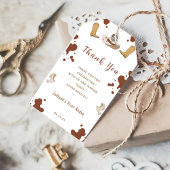 First Rodeo Western Cowboy Geschenkanhänger