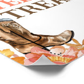 First Rodeo Western Girl Sweet Leckereien Untersch Poster (Ecke)