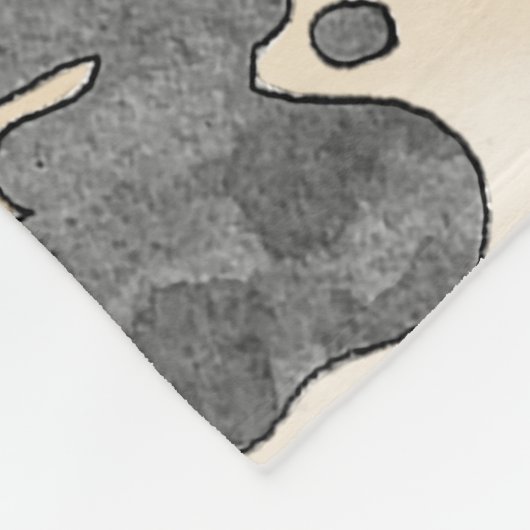 First Rodeo Wild West Photo Milestone Fleecedecke (Ecke)