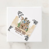 First Rodeo Wild West Thank You Geschenkanhänger (Beispiel)