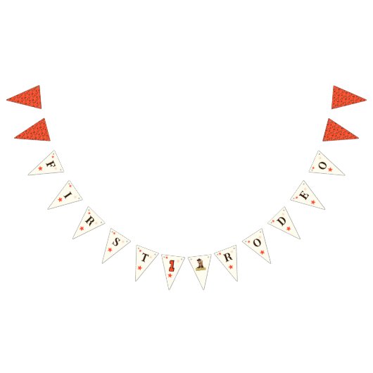 First Rodeo Wimpelkette (Alle)