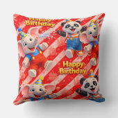 First round character cushion kissen (Rückseite)