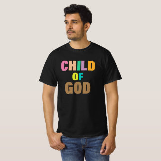 First Say God Unique Christian Typography T-Shirt