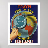 First See Ireland Poster (Vorne)