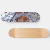First Snow Winter Tarnung Style Skateboard (Horizontal)