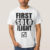 First Solo Flight T-Shirt (Vorderseite)