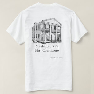 First Stanly Landkreis Courthouse - T - Shirt