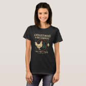 First State Chicken Shirt Weihnachten in Delaware (Vorne ganz)