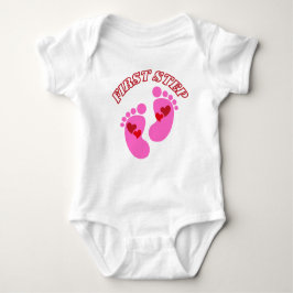 First Step Baby Bodysuit Baby Strampler