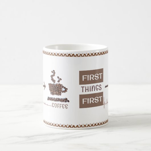 "First Things First" - Die essenzielle Tasse von C (Mittel)