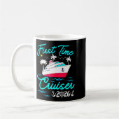 First Time Cruiser 2026 1st Cruise Vacation Family Kaffeetasse (Links)