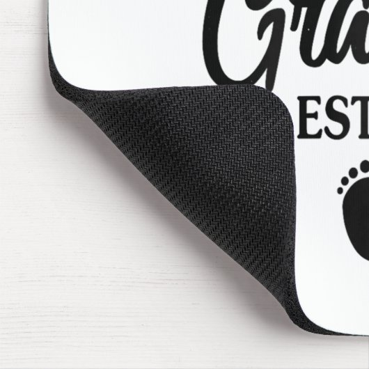 First Time Grandma 2025 Mothers Day Promoted To Gr Mousepad (Ecke)