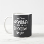 First Time Grandma Humor Grandma To Be Funny New G Kaffeetasse (Links)