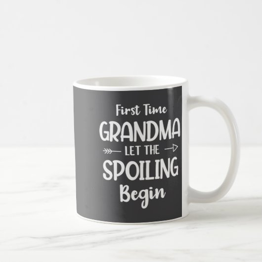 First Time Grandma Humor Grandma To Be Funny New G Kaffeetasse (Rechts)