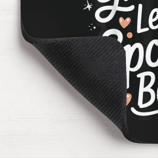 First Time Grandma Let The Siling Begin 2025 New G Mousepad (Ecke)