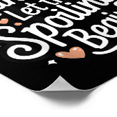 First Time Grandma Let The Siling Begin 2025 New G Poster (Ecke)