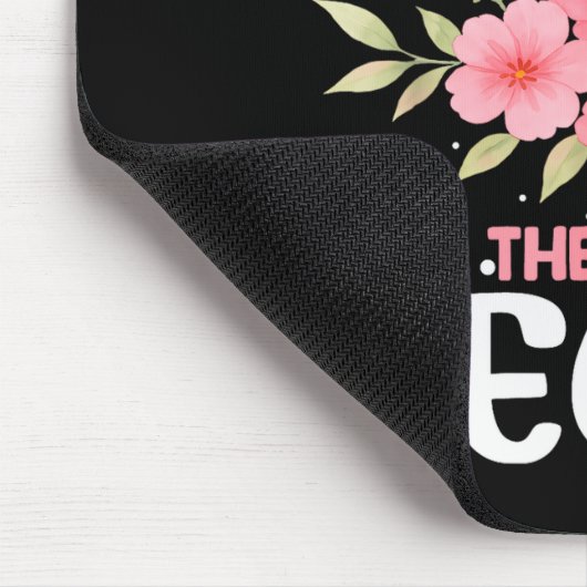 First Time Grandma Let The Siling Begin  Mousepad (Ecke)