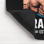 First Time Grandpa Est 2026 Baby Announcement Grea Mousepad (Ecke)