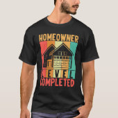 First Time Homeowner Gamer For Moving Announcement T-Shirt (Vorderseite)