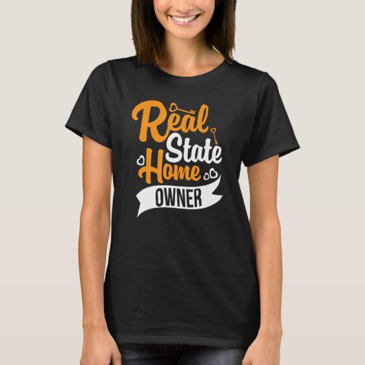 First Time Homeowner Girl Housewarming New House T-Shirt (Vorderseite)