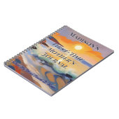 First-Time Mother’s Journal–Personalized Keepsake Notizblock (Linke Seite)