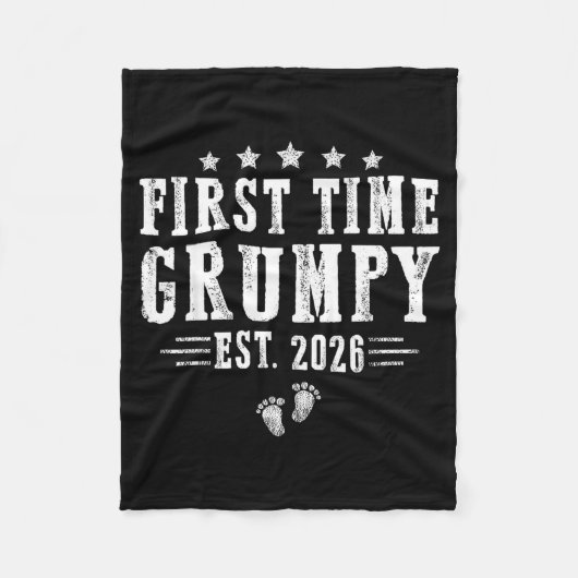 First Time Mpy Est.2026 Father's Day Promoted To P Fleecedecke (Vorderseite)