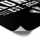 First Time Mpy Est.2026 Father's Day Promoted To P Poster (Ecke)