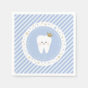 First Tooth Paper Napkin Serviette