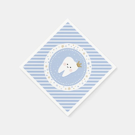 First Tooth Paper Napkin Serviette (Ecke)