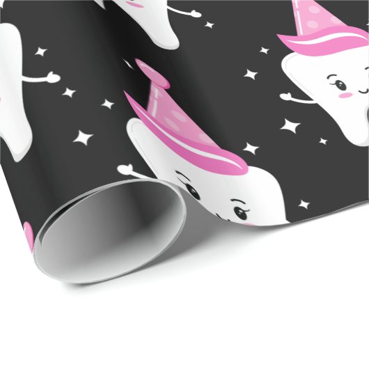 First Tooth Party - Agra Hadig Geschenkpapier (Rolleneckpunkt)