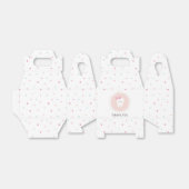 First Tooth Party Danke Girly Design. Geschenkschachtel (Ungefaltet)