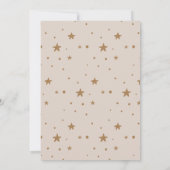 First Trip Around The Sun Boho 1st Birthday Einladung (Rückseite)