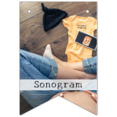 First Trip Around The Sun Custom 1st Birthday Boho Wimpelkette (Zweite Fahne)