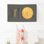 First Trip Around The Sun Paper Airplane Birthday Banner (Insitu)