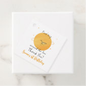 First Trip Around The Sun Paper Airplane Birthday Geschenkanhänger (Beispiel)