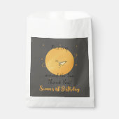 First Trip Around The Sun Paper Airplane Birthday Geschenktütchen (Vorderseite)